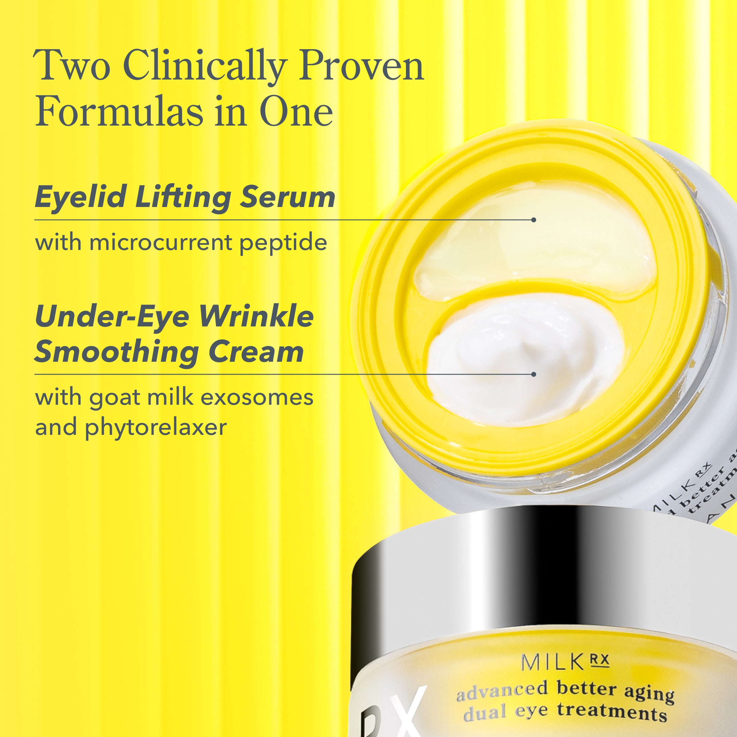 Milk RX Advanced Better Aging Dual Eye Treatments