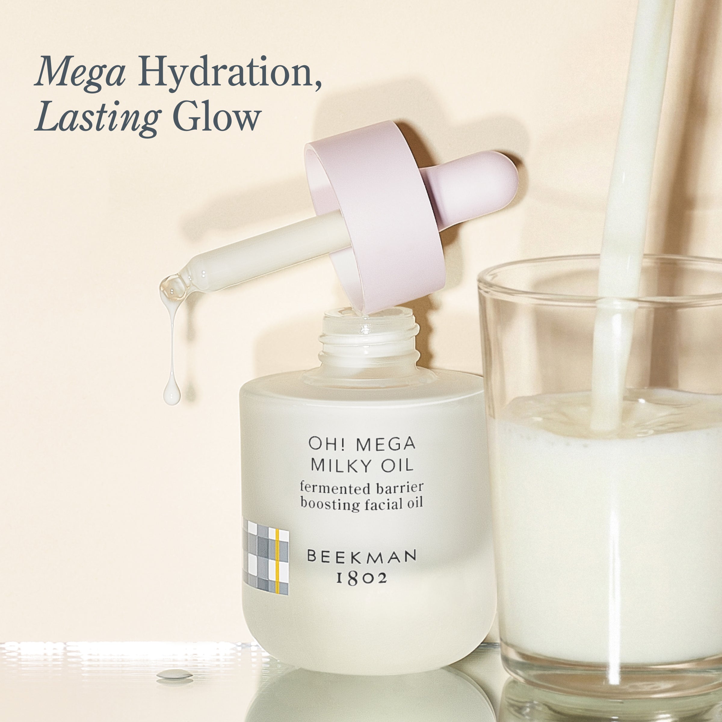 Oh! Mega Milky Oil Fermented Barrier Boosting Facial Oil