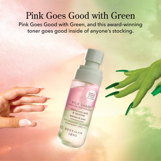 Beekman 1802 x Wicked Pink Goes Good with Green Moisture Mist for Body