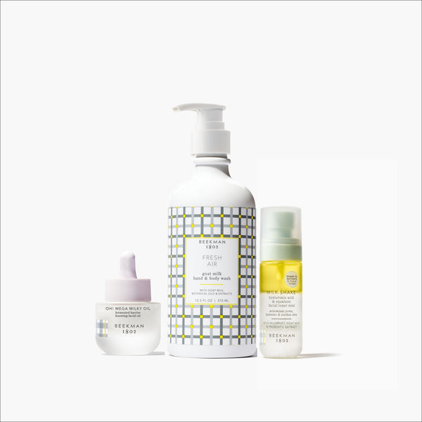 Mini Milk Shake + Oh! Mega Milky Oil + Fresh Air Hand & Body Wash