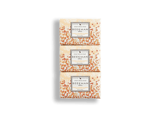 Honey & Orange Blossom 3.5 oz 3-Pack Bar Soaps without Ribbon