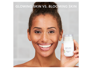Bloom Cream Daily Moisturizer Before & After